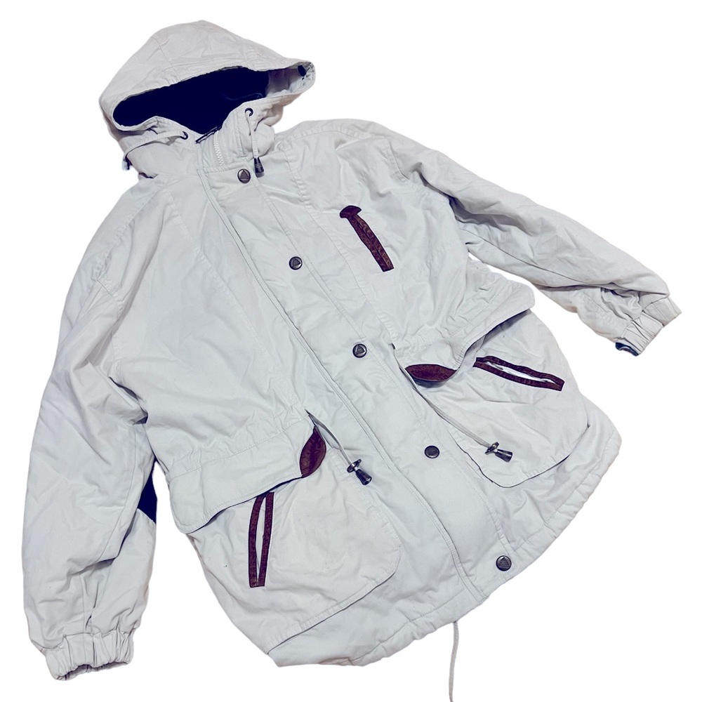 fleet street beige winter coat